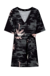 Vestido Rayon Tropical Summer Verde Claro