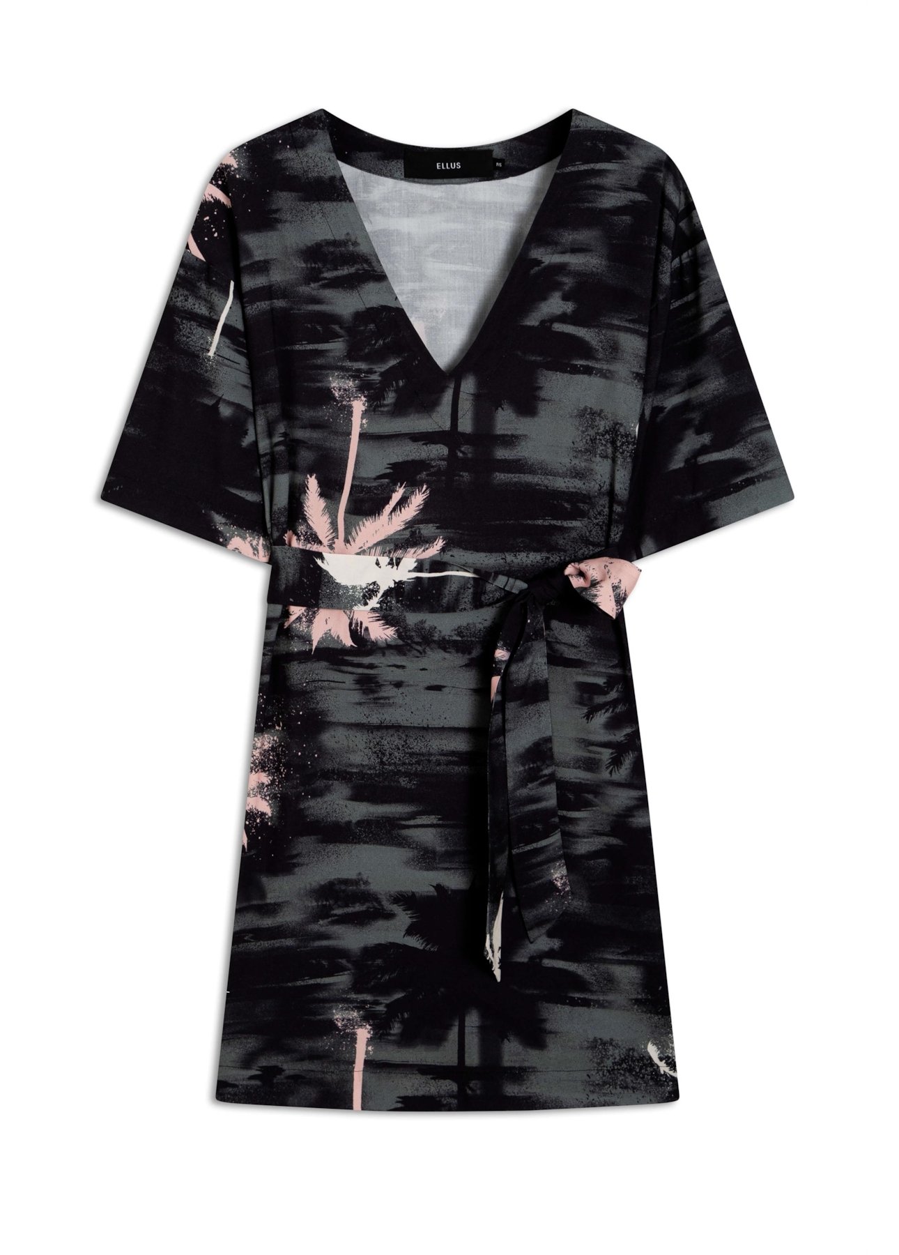 Vestido Rayon Tropical Summer Verde Claro