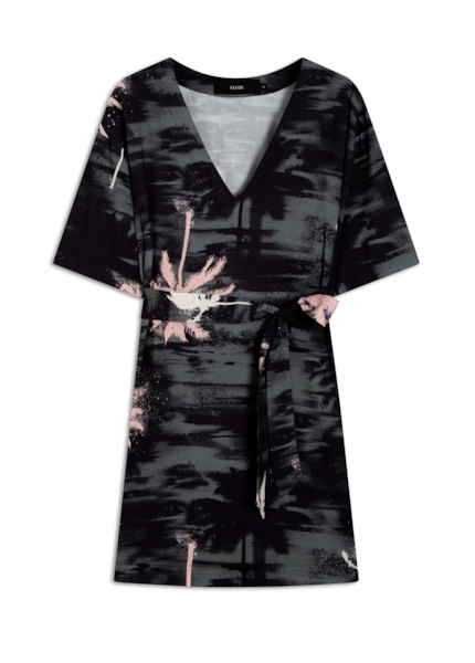 Vestido Rayon Tropical Summer Verde Claro