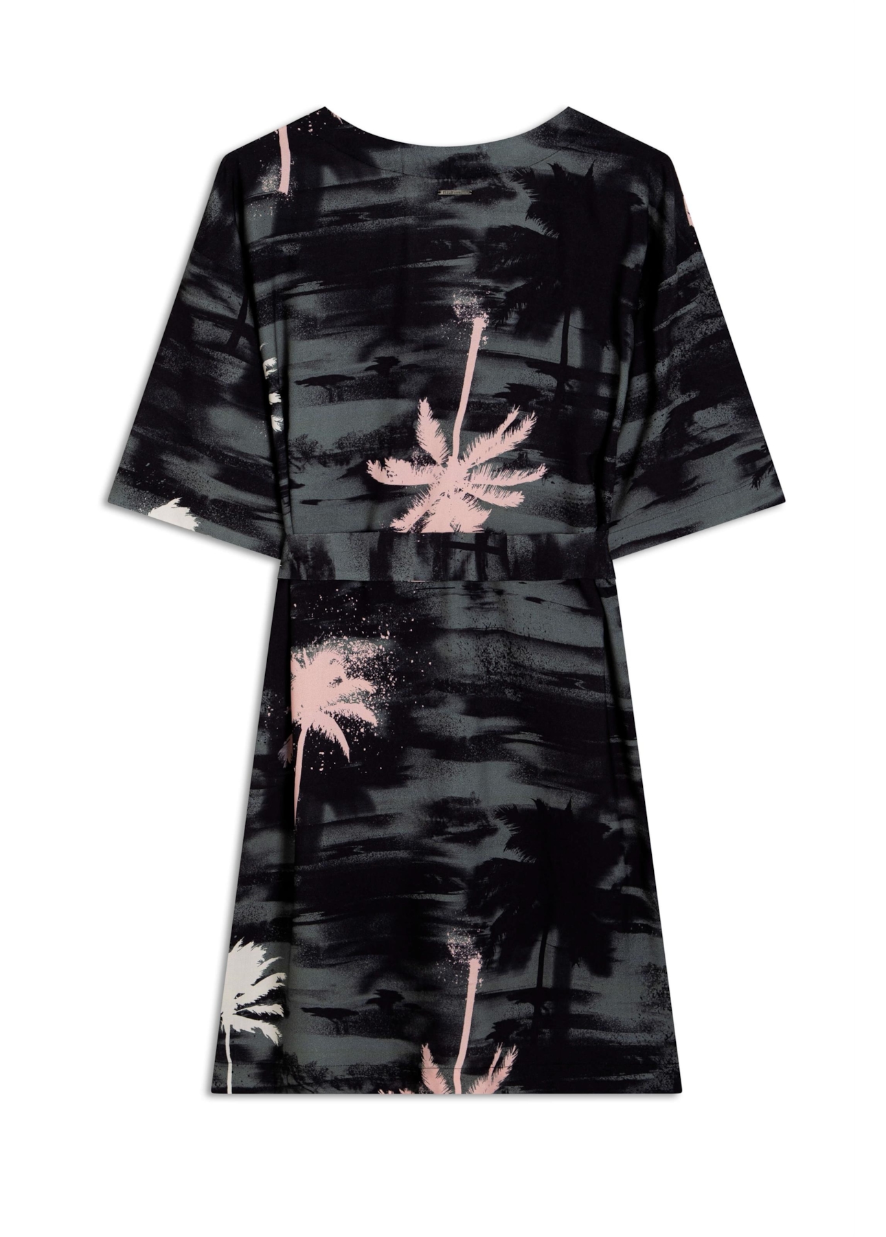 Vestido Rayon Tropical Summer Verde Claro