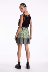 Vestido Regata Luna Chevron Estampado