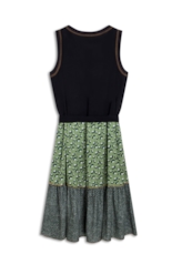 Vestido Regata Luna Chevron Estampado