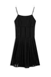 Vestido Renda Palito Preto