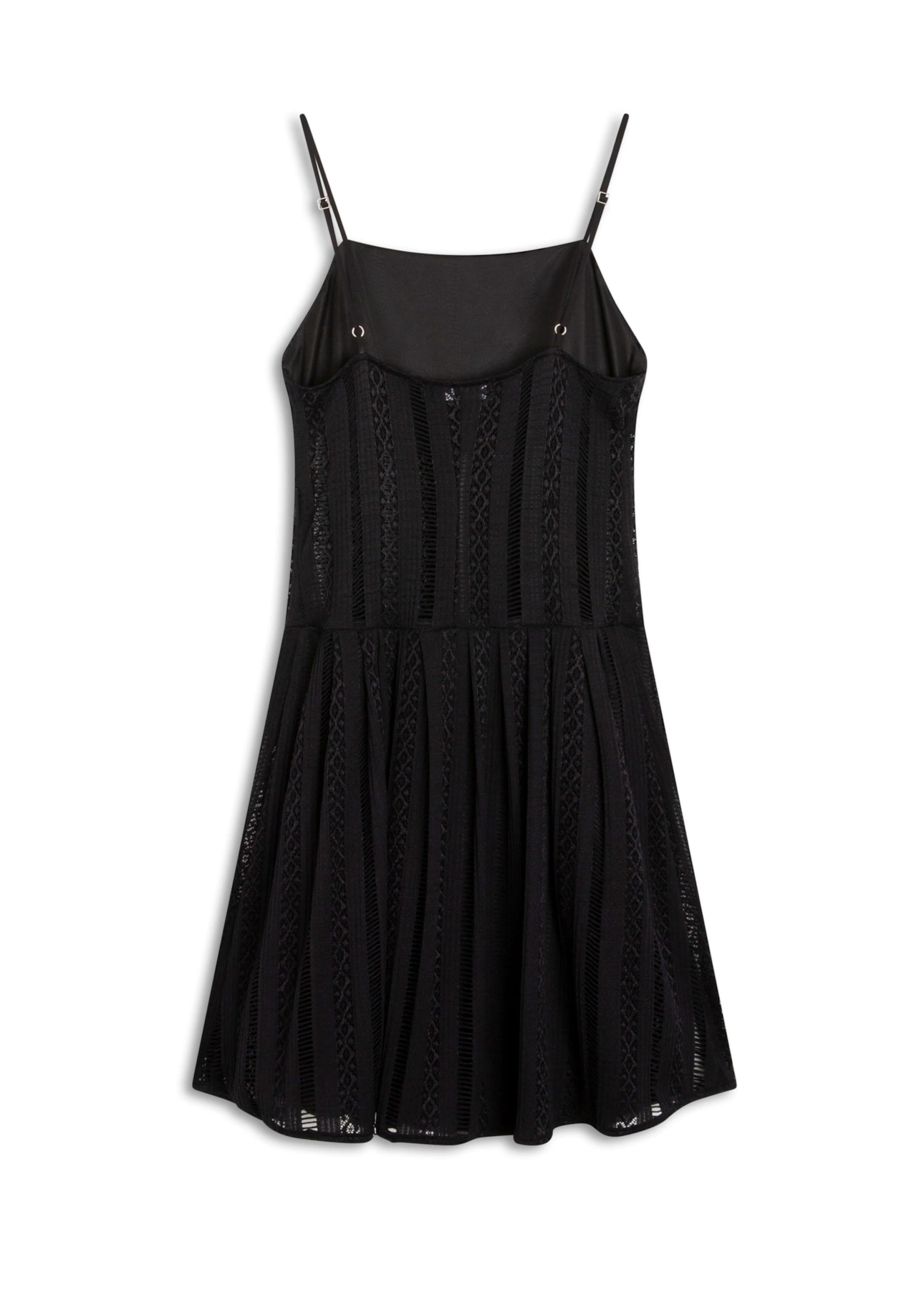 Vestido Renda Palito Preto