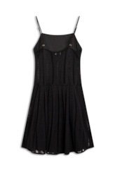 Vestido Renda Palito Preto