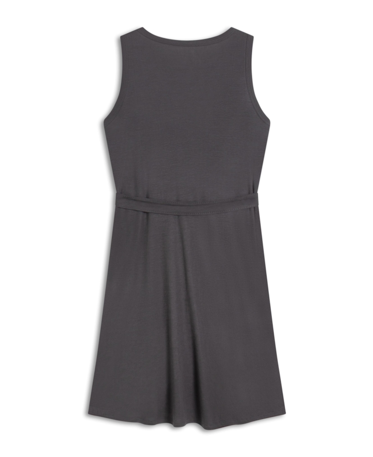 Vestido Rib Ellus Plumbo