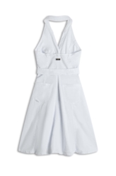 Vestido Sarja Rain Back Off Branco