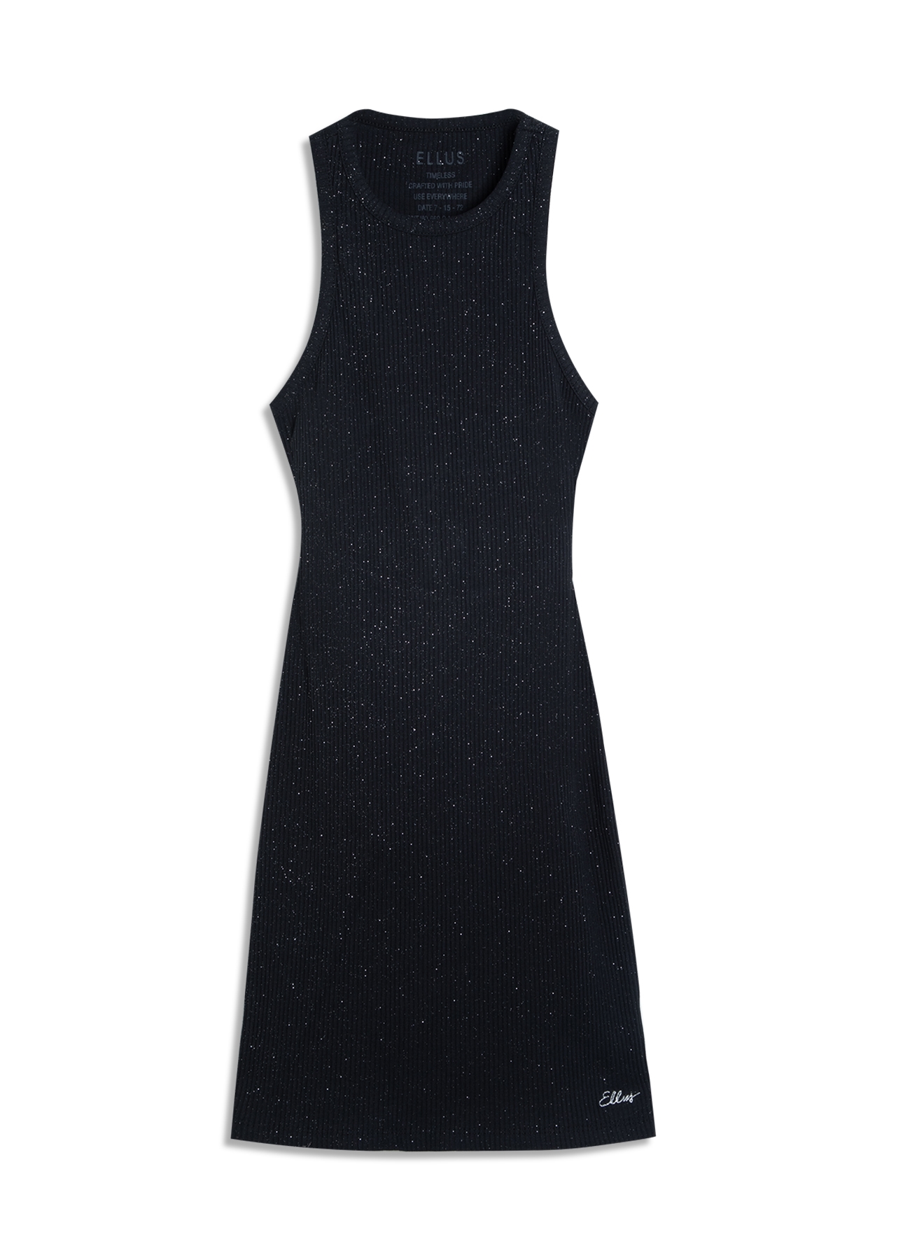 Vestido Shine Ellus Preto