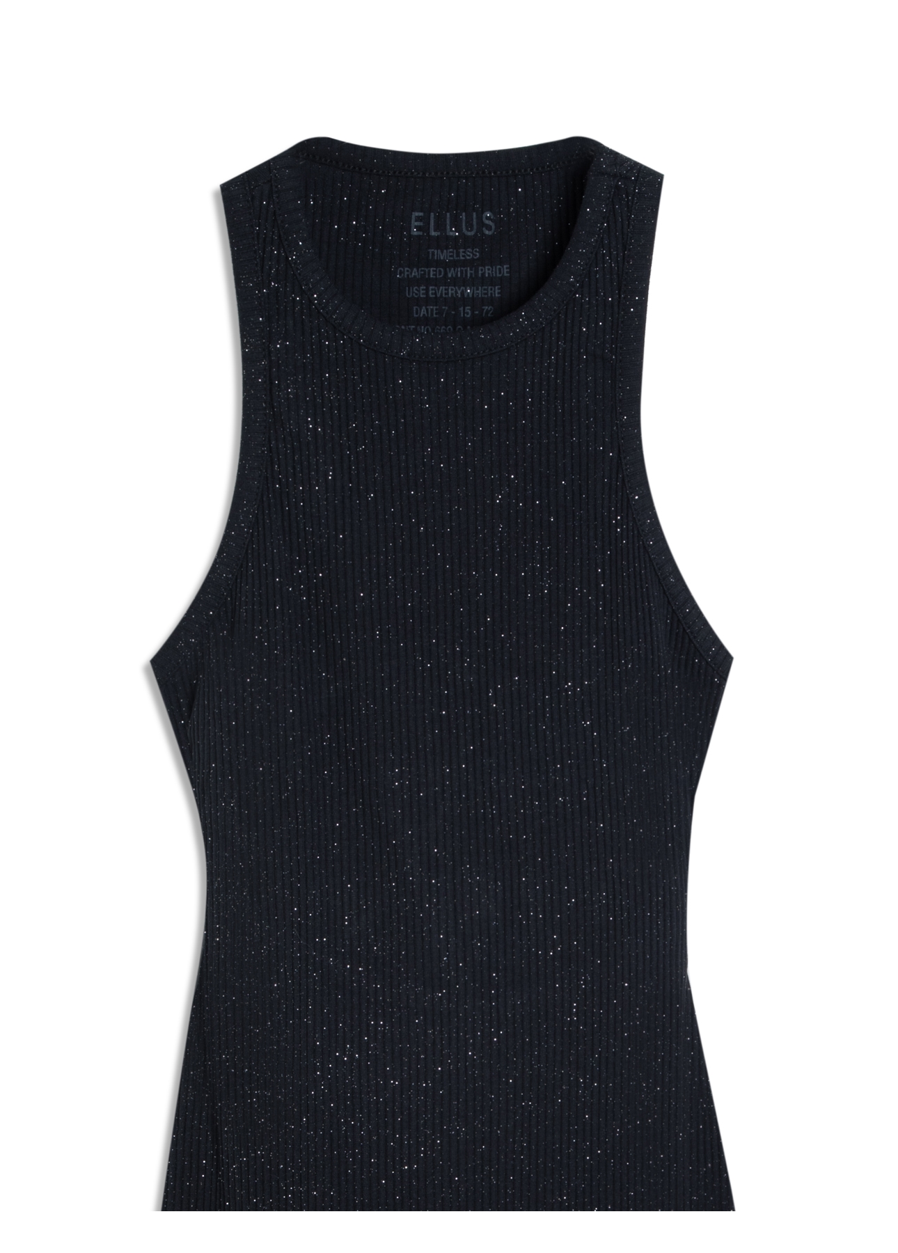 Vestido Shine Ellus Preto