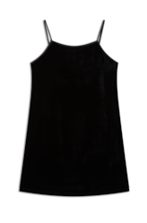 Vestido Silk Velvet Seda Preto