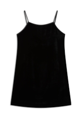 Vestido Silk Velvet Seda Preto