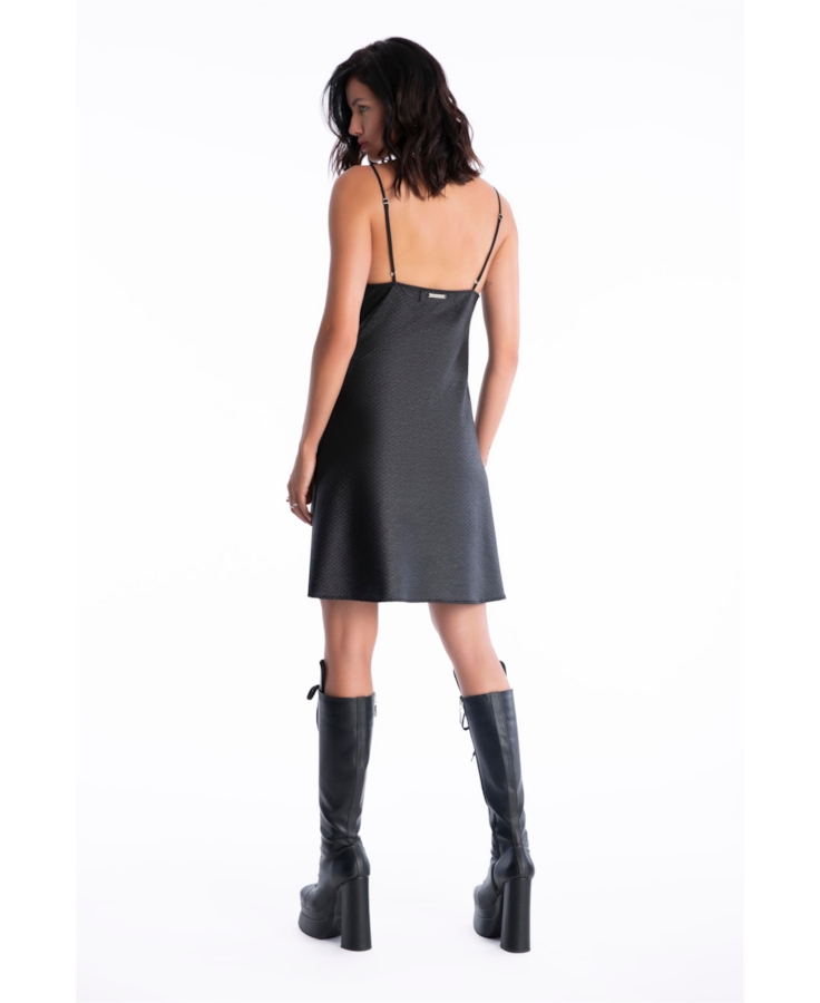 Vestido Skin Sleeveless Preto