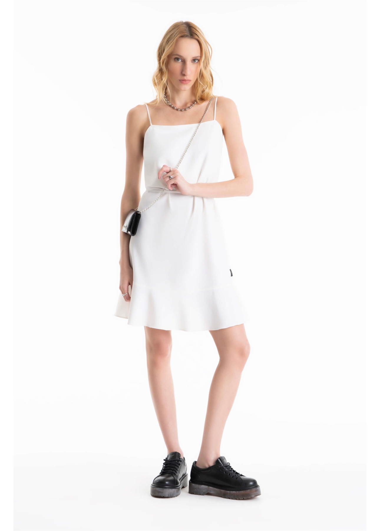 Vestido Soft Ruffle Off White