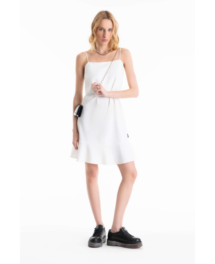 Vestido Soft Ruffle Off White