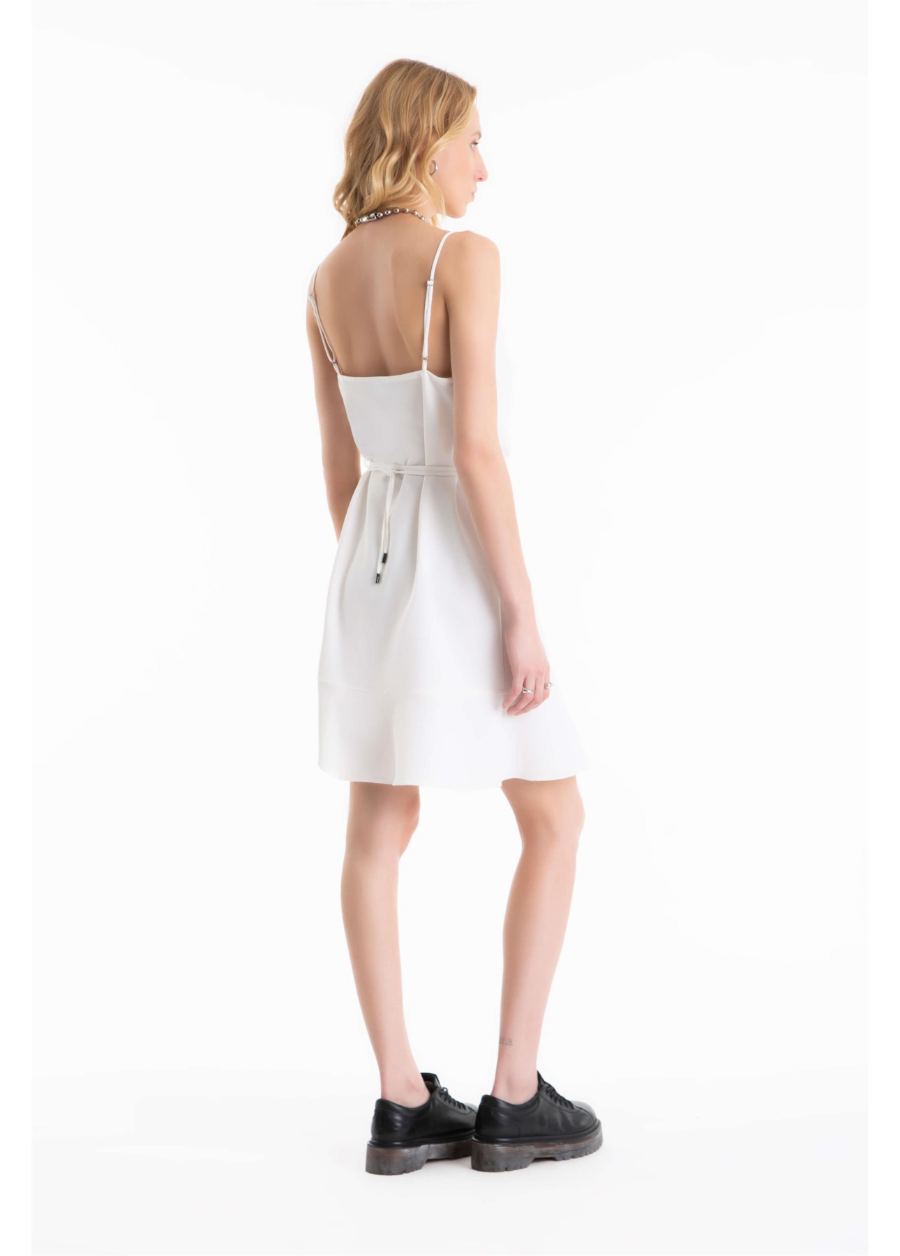 Vestido Soft Ruffle Off White