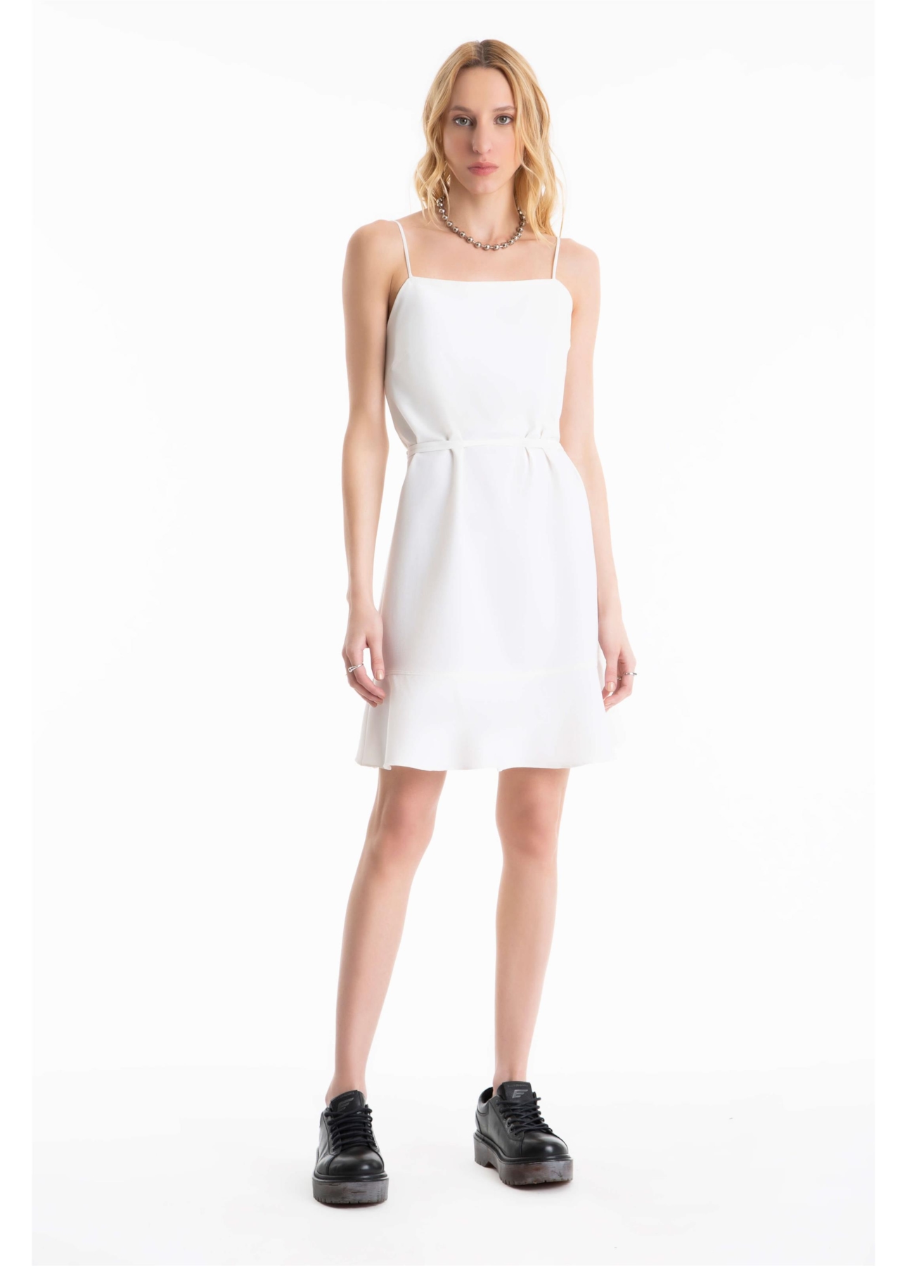 Vestido Soft Ruffle Off White