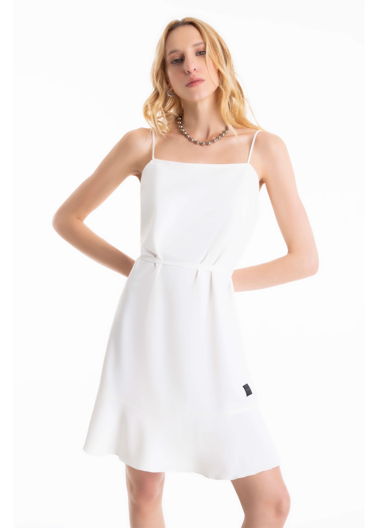 Vestido Soft Ruffle Off White