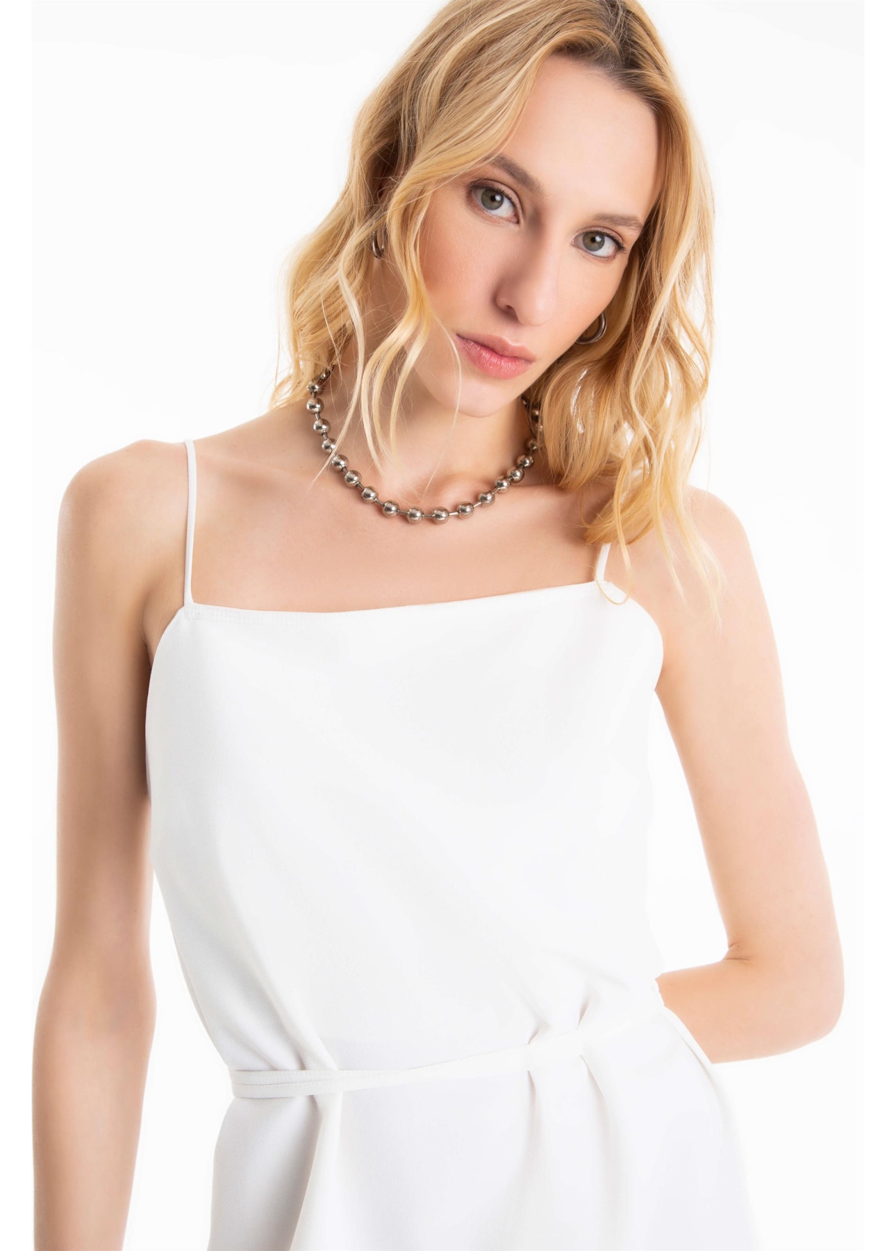 Vestido Soft Ruffle Off White