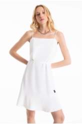 Vestido Soft Ruffle Off White