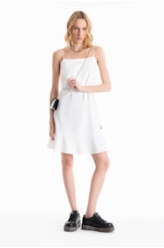 Vestido Soft Ruffle Off White
