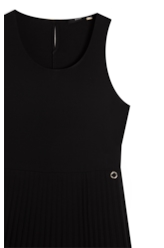Vestido Soleil Sleeveless Midi Preto