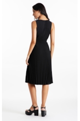 Vestido Soleil Sleeveless Midi Preto