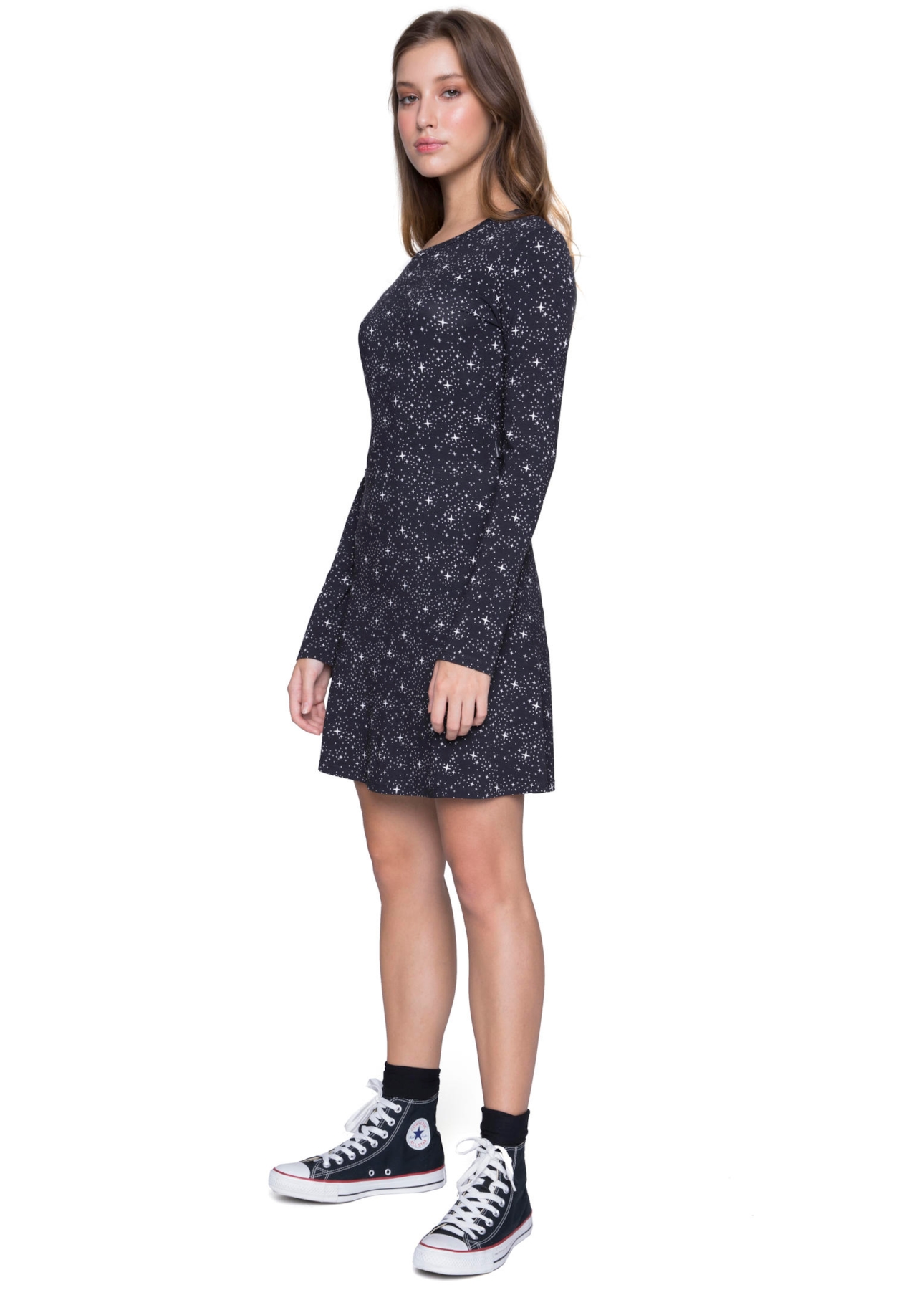 Vestido Stars Est. Preto
