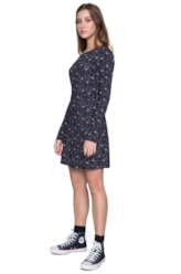 Vestido Stars Est. Preto