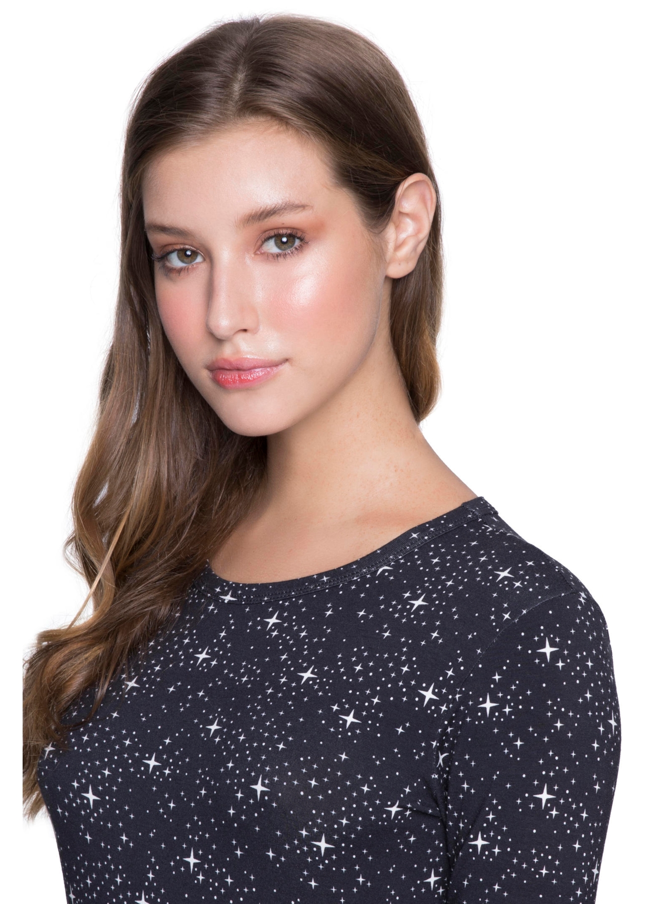 Vestido Stars Est. Preto