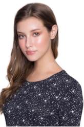 Vestido Stars Est. Preto
