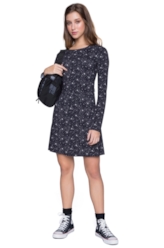 Vestido Stars Est. Preto