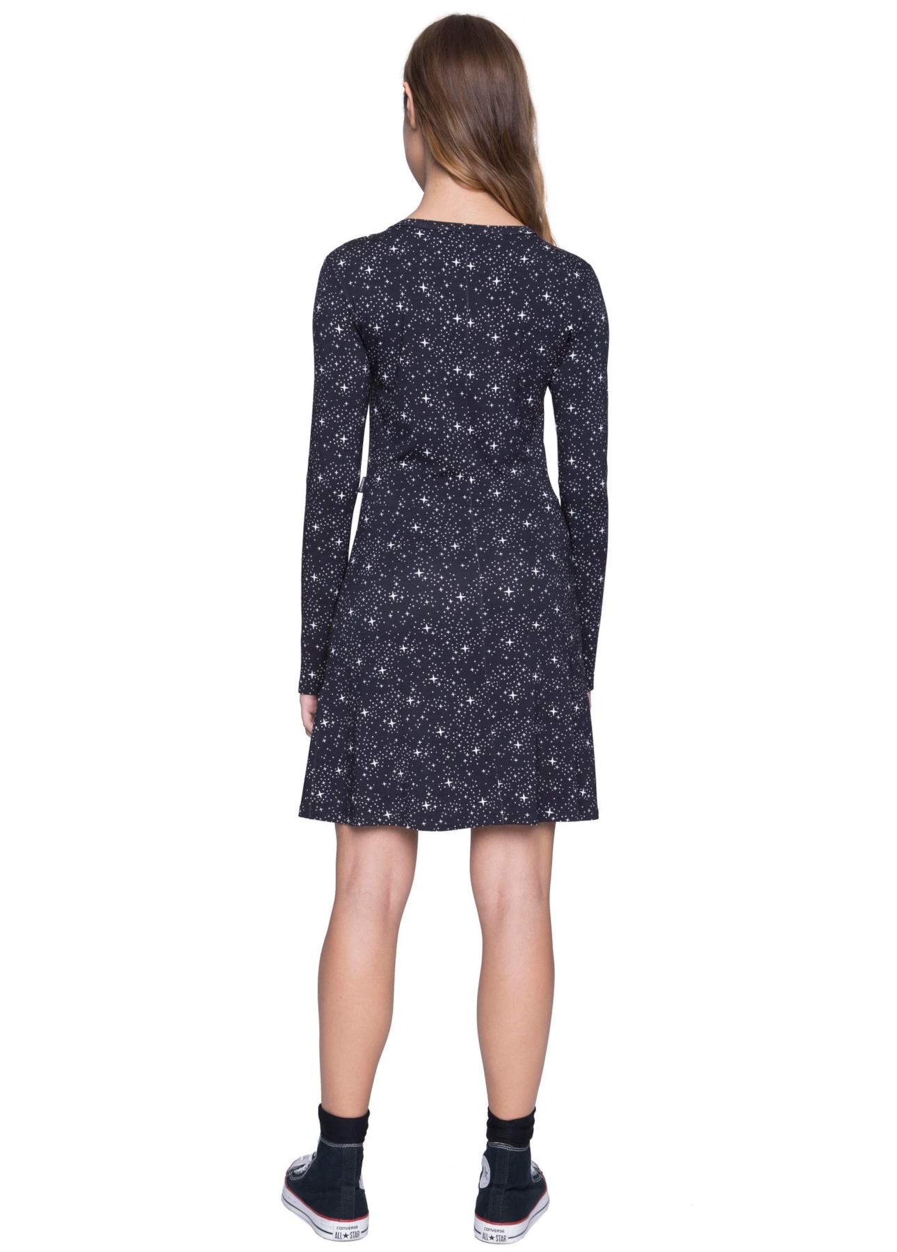 Vestido Stars Est. Preto
