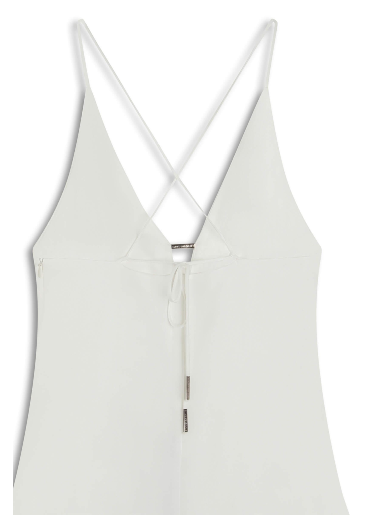 Vestido Strapp Mini Ellus Off White