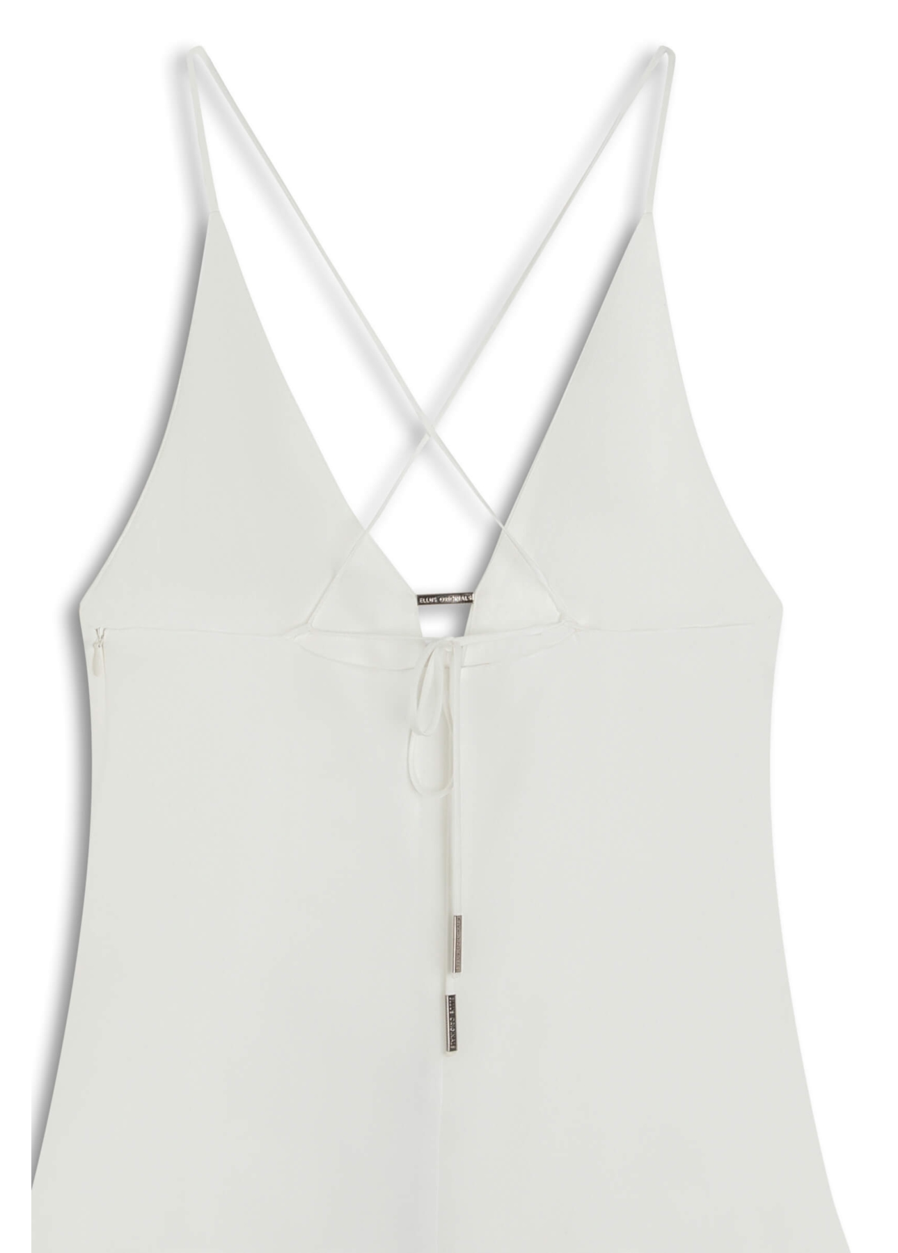 Vestido Strapp Mini Ellus Off White