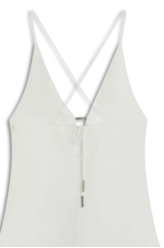 Vestido Strapp Mini Ellus Off White