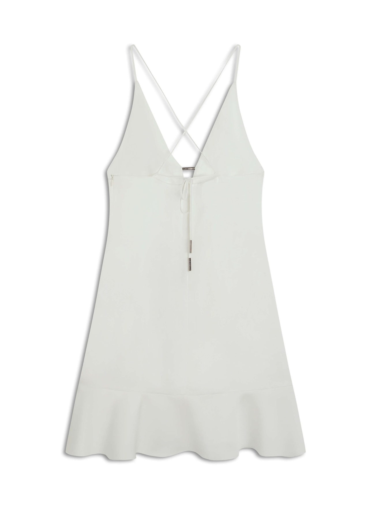 Vestido Strapp Mini Ellus Off White