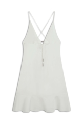 Vestido Strapp Mini Ellus Off White