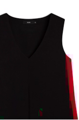 Vestido Tailoring Neckline Preto