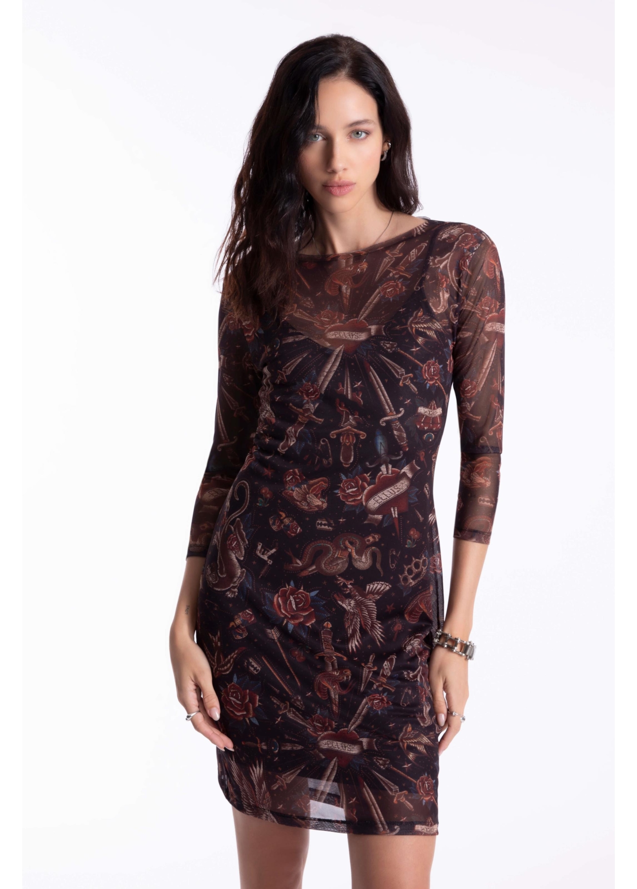 Vestido Tattoo Old School Dress Tattoo Old School