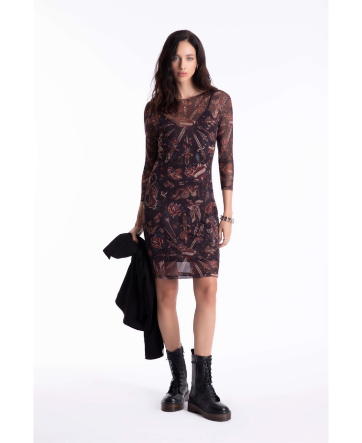 Vestido Tattoo Old School Dress Tattoo Old School