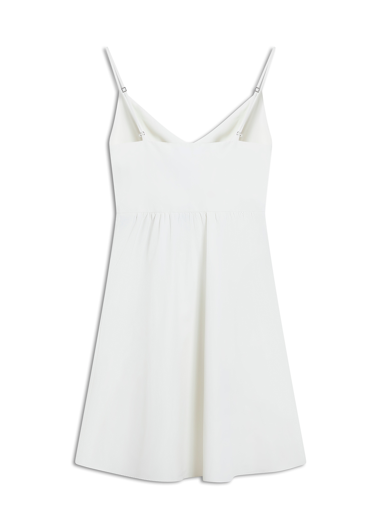 Vestido Techno Speed Strapp Bow Knee Prata