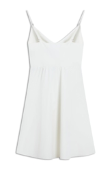 Vestido Techno Speed Strapp Bow Knee Prata