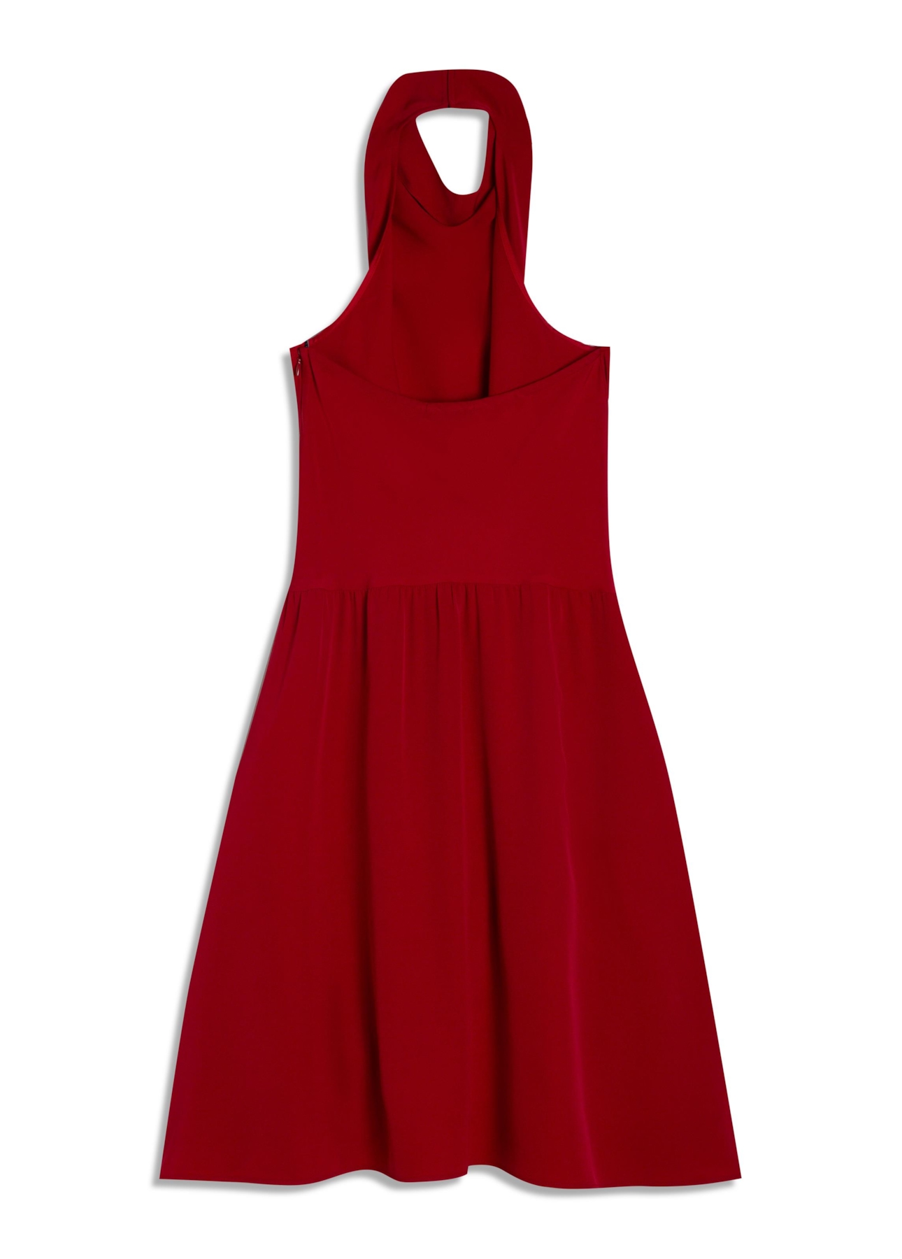 Vestido Tóquio High Collar Vermelho