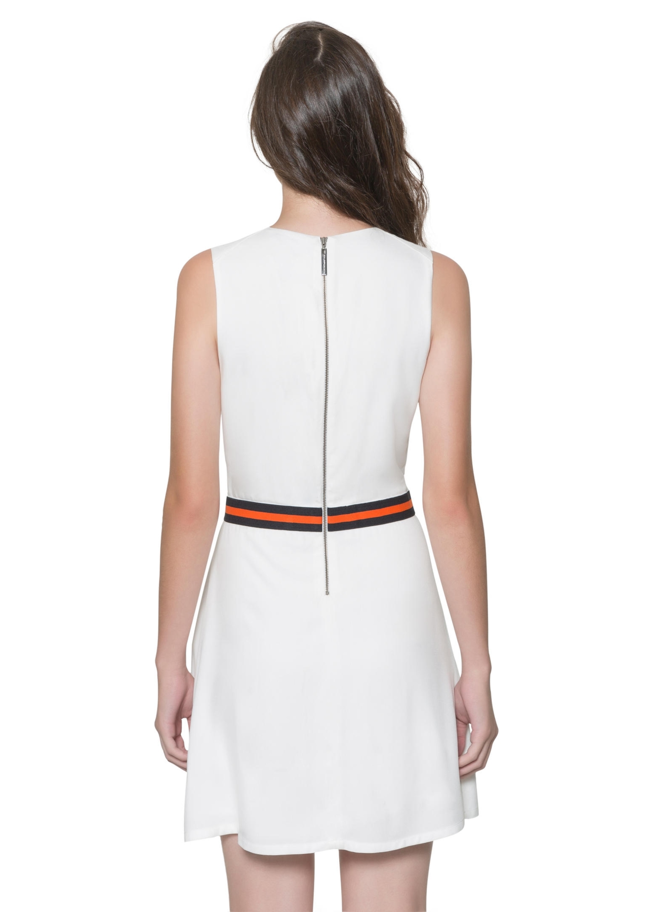 Vestido Triacetato 2nd Floor Off White