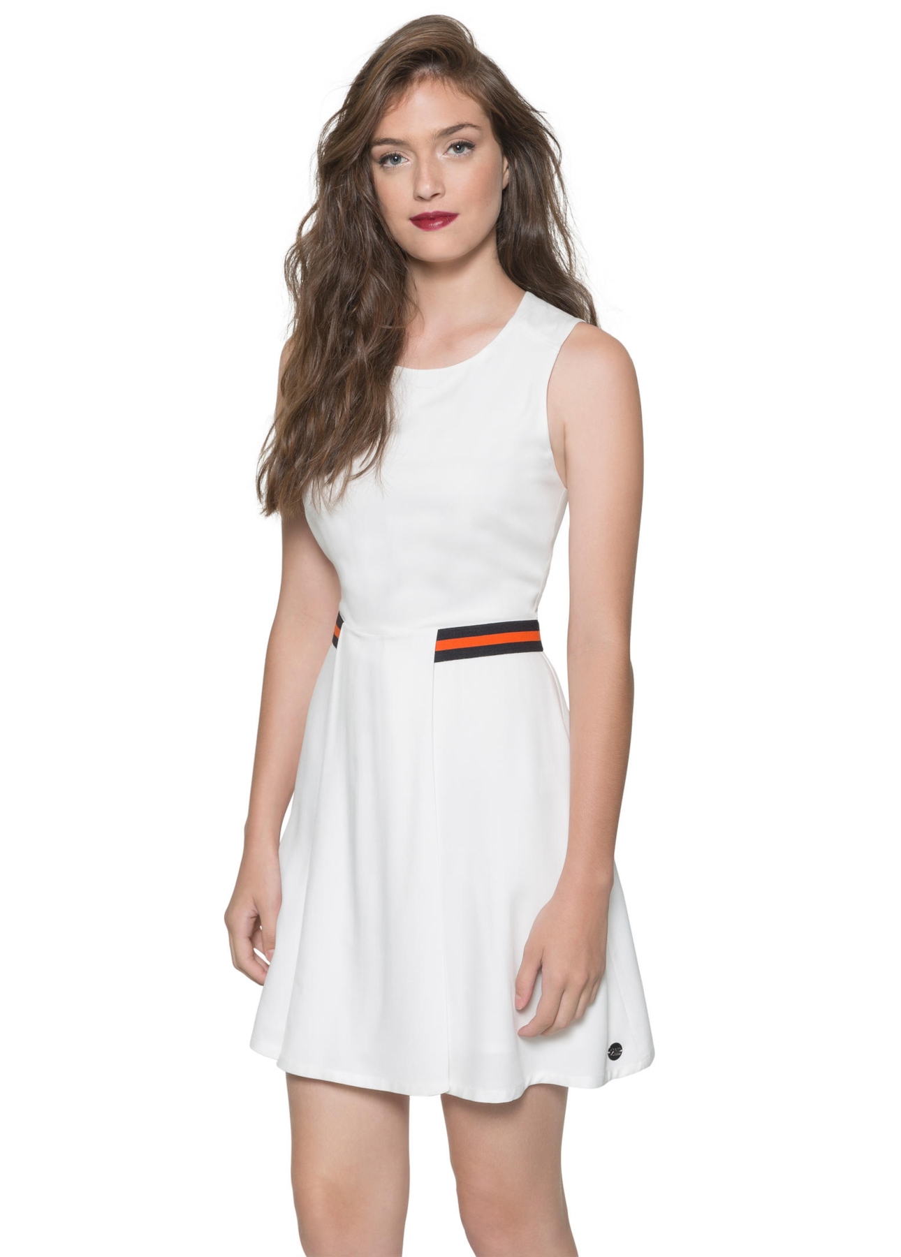 Vestido Triacetato 2nd Floor Off White