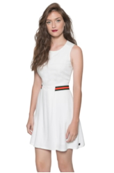 Vestido Triacetato 2nd Floor Off White
