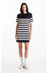  Vestido Tricot  Power Knit Dress Dark Navy