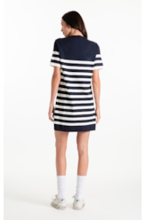  Vestido Tricot  Power Knit Dress Dark Navy