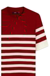  Vestido Tricot  Power Knit Dress Vermelho