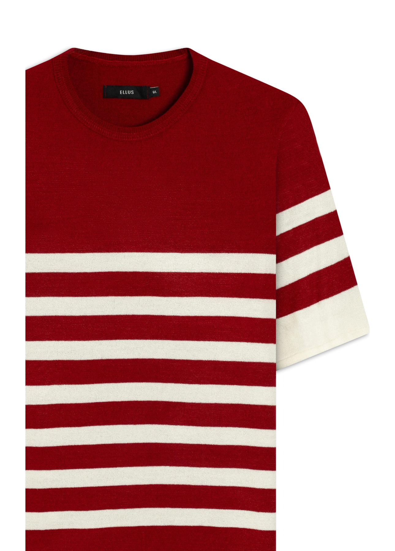  Vestido Tricot  Power Knit Dress Vermelho